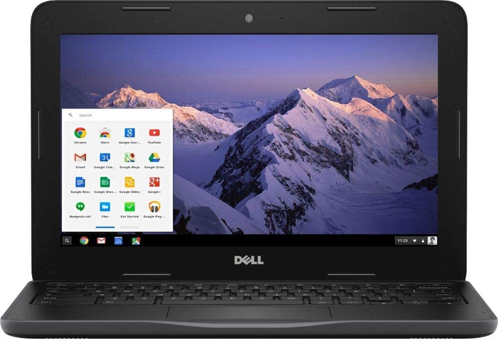 Laptop, Dell, Chromebook Inspiron 3181, Intel Celeron N3060, 2.48GHz, 11.6”, HD,  1366 x 768, 4GB DDR4 32GB SSD