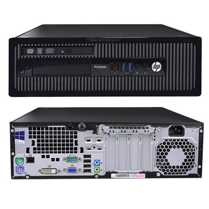 Sistem Desktop PC, Hp,  400 G1, Intel® CoreTM i5-4570, 3.20GHz, 8GB DDR3, 256GB SSD, DVD
