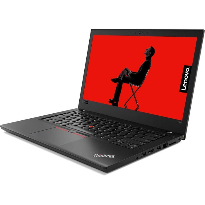 Laptop, Lenovo, ThinkPad T480, Intel® Core™ i5-8250U, 1.60GHz, 14”, FHD, 1920 x 1080, 8GB DDR4, 256GB SSD, WEBCAM
