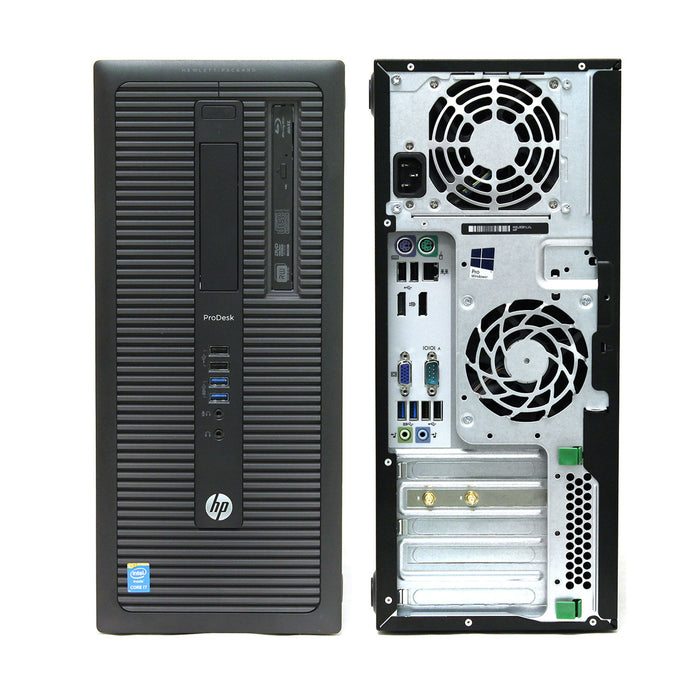 Sistem Desktop PC, Hp,  600 G1, Intel® CoreTM i5-4570, 3.20GHz, 8GB DDR3, 256GB SSD, DVD
