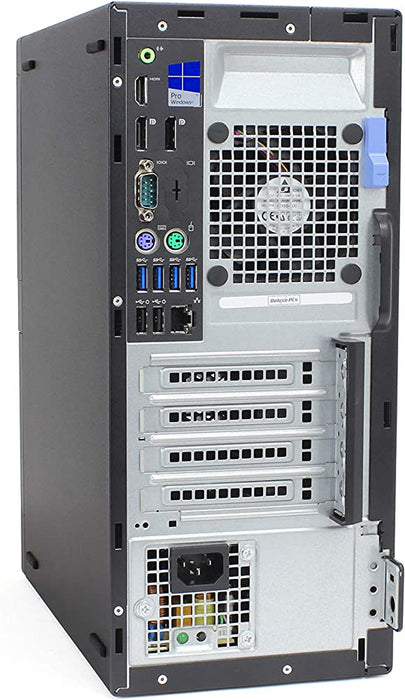Sistem Desktop PC, Dell,  7040, Intel® CoreTM i3-6100, 3.70GHz, 8GB DDR4, 256GB SSD, DVD