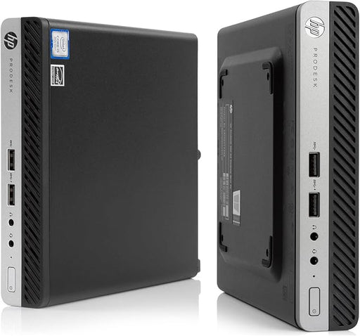 Sistem Tiny Desktop PC, HP 400 G4, Intel® Core I5, Gen 8, 16 GB DDR4, 256 GB SSD