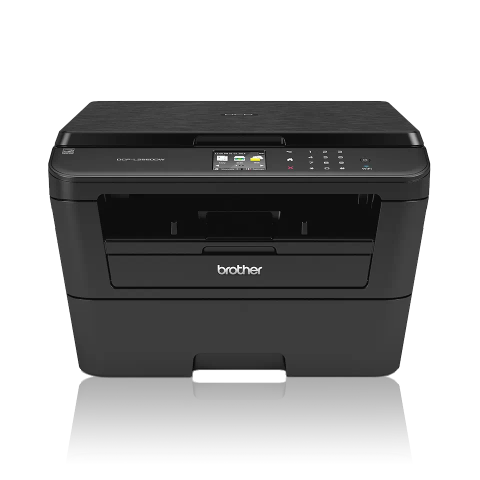 Imprimanta Multifunctionala Second Hand Brother DCP-L2560DW, Laser, Monocrom, Wi-Fi, 30 ppm, 2400 x 600 dpi