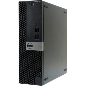 Sistem Desktop PC, Dell,  5050, Intel® CoreTM i5-7500, 3.40GHz, 8GB DDR4, 256GB SSD, DVD