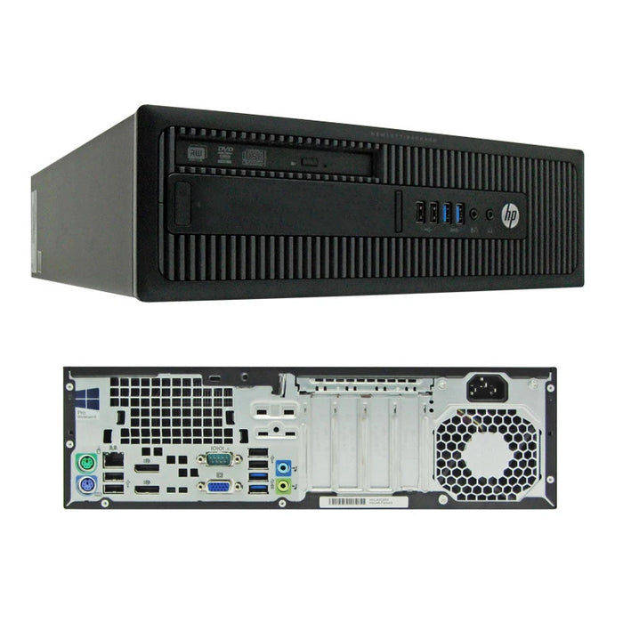 Sistem Desktop PC, Hp,  600 G2, Intel® CoreTM i7-6700, 3.40GHz, 8GB DDR4, 256GB SSD, DVD