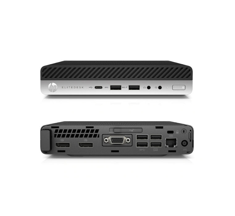 Sistem Tiny Desktop PC, HP 800 G4, Intel® Core I5, Gen 8, 16 GB DDR4, 256 GB SSD