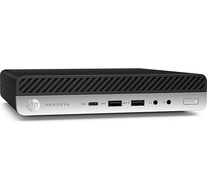 Sistem Tiny Desktop PC, HP 600 G4, Intel® Core I5, Gen 8, 16 GB DDR4, 256 GB SSD