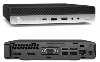 Sistem Tiny Desktop PC, HP 800 G3, Intel® Core I5, Gen 6, 8 GB DDR4, 256 GB SSD