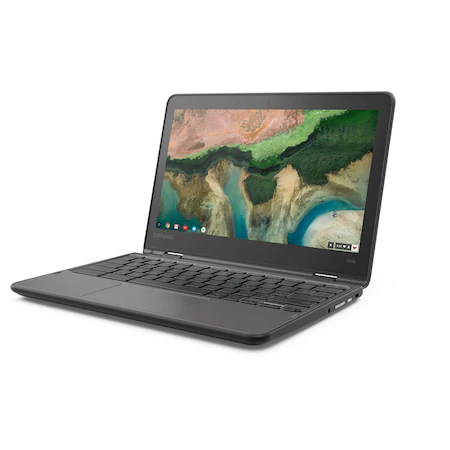 Laptop, Lenovo, Chromebook 300E, 1.10GHz, 11.6”, HD,  1366 x 768, 4GB RAM